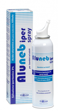 ALUNEB SOLUZIONE IPERTONICA 3% SPRAY NASALE 125 ML - farmaster.it