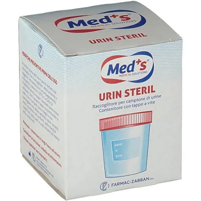 CONTENITORE MEDS URINA STERILE SOTTOVUOTO 120 ML - farmaster.it