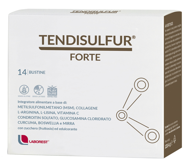 TENDISULFUR FORTE 14 BUSTE 119 G - farmaster.it