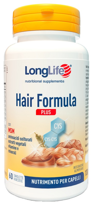 LONGLIFE HAIR FORMULA PLUS 60 TAVOLETTE - farmaster.it