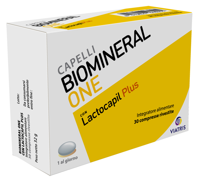 BIOMINERAL ONE LACTOCAPIL PLUS 30 COMPRESSE - farmaster.it