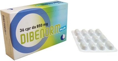 DIBENORM PLUS 36 COMPRESSE 850 MG - farmaster.it