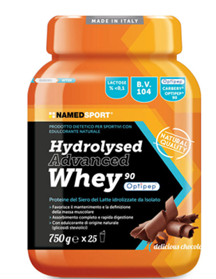 HYDROLYSED ADVANCED WHEY DELICIOUS CHOCOLATE BARATTOLO POLVERE ORALE 750 G - farmaster.it