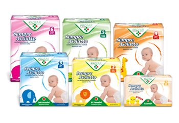 SEMPRE ASCIUTTO NEW BORN TAGLIA 1 2/5KG 27 PEZZI PROFAR - farmaster.it