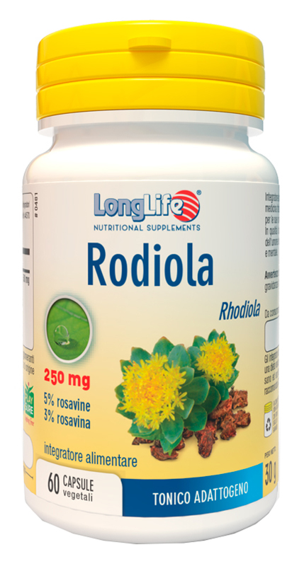LONGLIFE RODIOLA 60 CAPSULE VEGETALI - farmaster.it