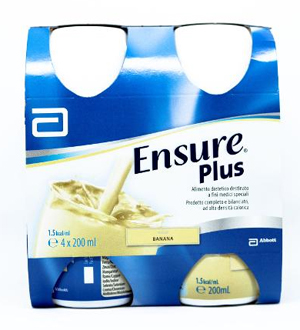 ENSURE PLUS BANANA 4 BOTTIGLIE DA 200 ML - farmaster.it