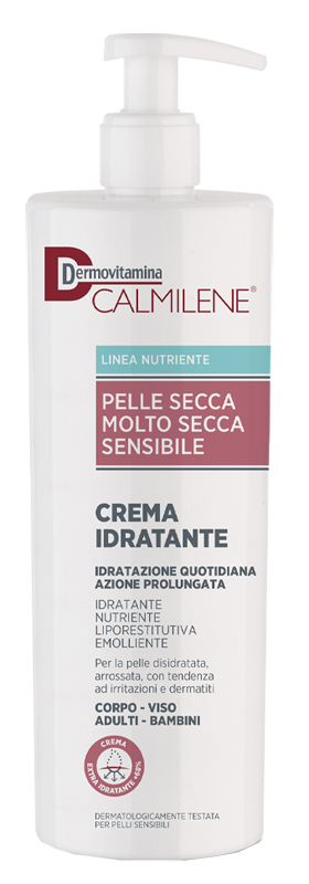 DERMOVITAMINA CALMILENE CREMA IDRATANTE PER PELLE SECCA, MOLTO SECCA O SENSIBILE 500 ML - farmaster.it