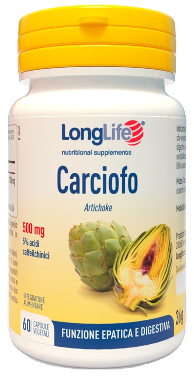 LONGLIFE CARCIOFO 60 CAPSULE VEGETALI - farmaster.it