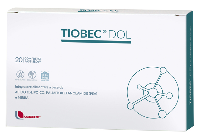 TIOBEC DOL 20 COMPRESSE DA 1455 MG - farmaster.it