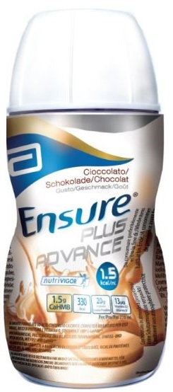 ENSURE PLUS ADVANCE CIOCCOLATO 4 BOTTIGLIE DA 220 ML - farmaster.it