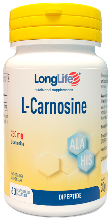 LONGLIFE L-CARNOSINE 60 CAPSULE - farmaster.it