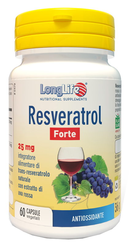 LONGLIFE RESVERATROL FORTE 60 CAPSULE - farmaster.it