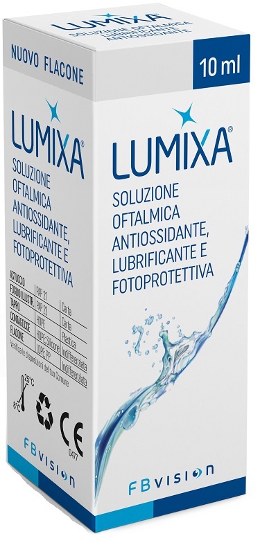 LUMIXA SOLUZIONE OFTALMICA LUBRIFICANTE ANTIOSSIDANTE 10 ML - farmaster.it