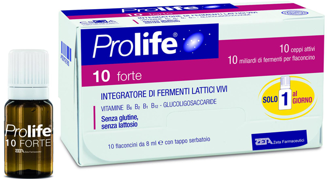 PROLIFE 10 FORTE 10 FLACONCINI DA 8 ML - farmaster.it