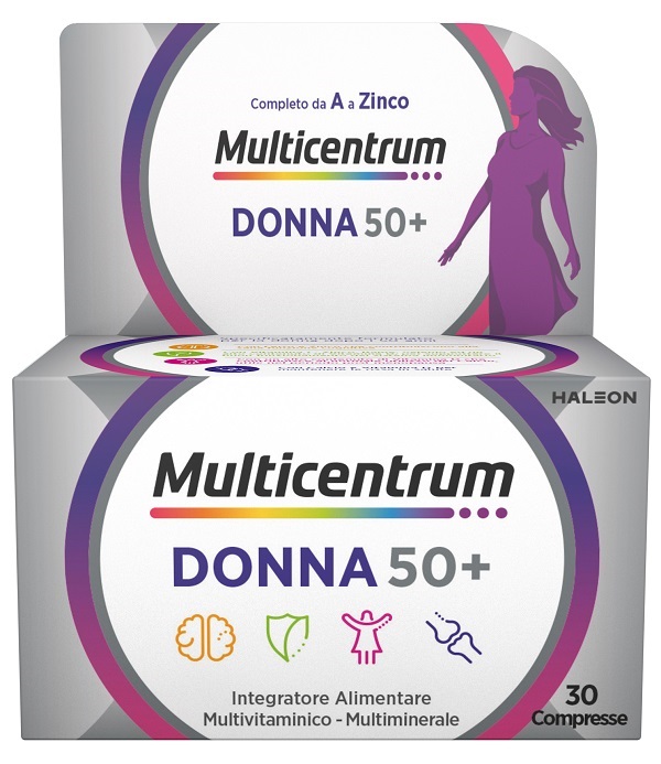 MULTICENTRUM DONNA 50+ 30 COMPRESSE - farmaster.it