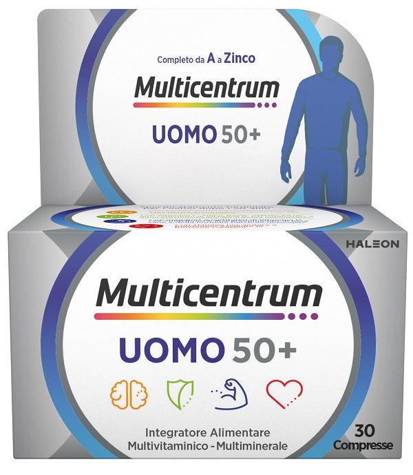 MULTICENTRUM UOMO 50+ 30 COMPRESSE - farmaster.it