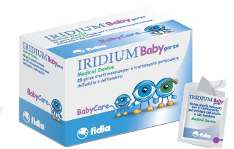 GARZA OCULARE MEDICATA IRIDIUM BABY 28 PEZZI - farmaster.it