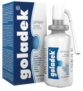 GOLADEK SPRAY NO ALCOOL 25 ML - farmaster.it