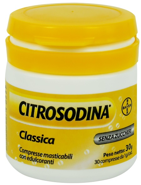 CITROSODINA CLASSICA 30 COMPRESSE MASTICABILI - farmaster.it