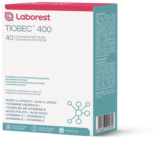 TIOBEC 400 40 COMPRESSE FAST-SLOW DA 1,28 G - farmaster.it