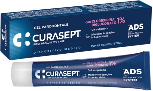 CURASEPT ADS GEL PARODONTALE CLOREXIDINA DIGLUCONATO 1% 30 ML - farmaster.it