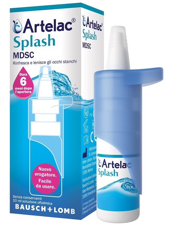 ARTELAC SPLASH GOCCE OCULARI 10 FLACONCINI MONODOSE 0,5 ML - farmaster.it
