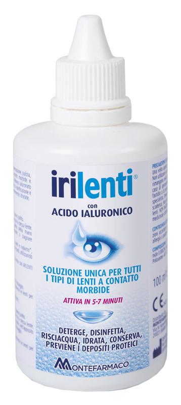 SOLUZIONE UNICA PER LENTI A CONTATTO IRILENTI 100ML - farmaster.it