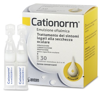 CATIONORM GOCCE 30 FIALE MONODOSE DA 0,4 ML - farmaster.it