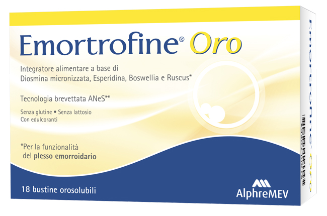 EMORTROFINE ORO 18 BUSTINE DA 3 G - farmaster.it