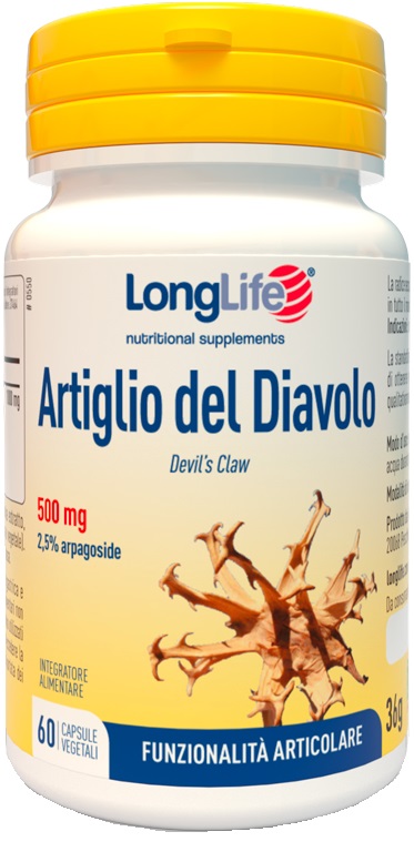 LONGLIFE ARTIGLIO DEL DIAVOLO 2% 60 CAPSULE - farmaster.it