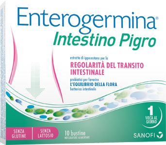 ENTEROGERMINA INTESTINO PIGRO 10 BUSTINE - farmaster.it