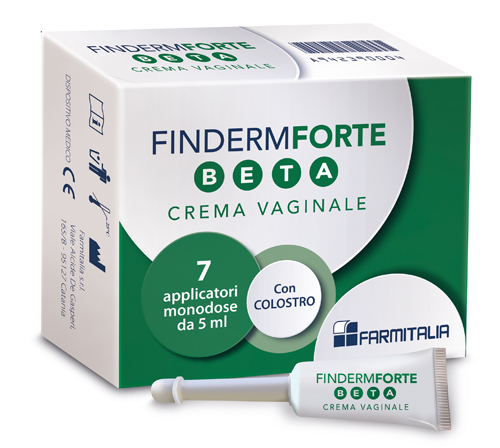 FINDERM FORTE BETA CREMA VAGINALE 7 APPLICATORI MONOUSO 5 G - farmaster.it