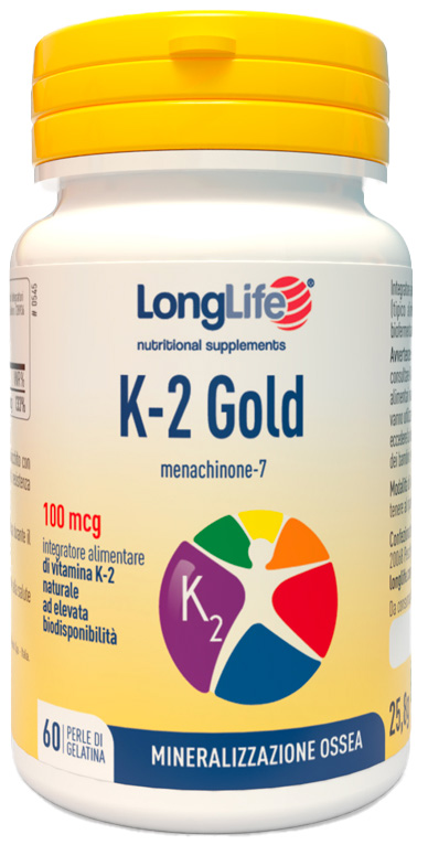 LONGLIFE K-2 GOLD 60 PERLE - farmaster.it
