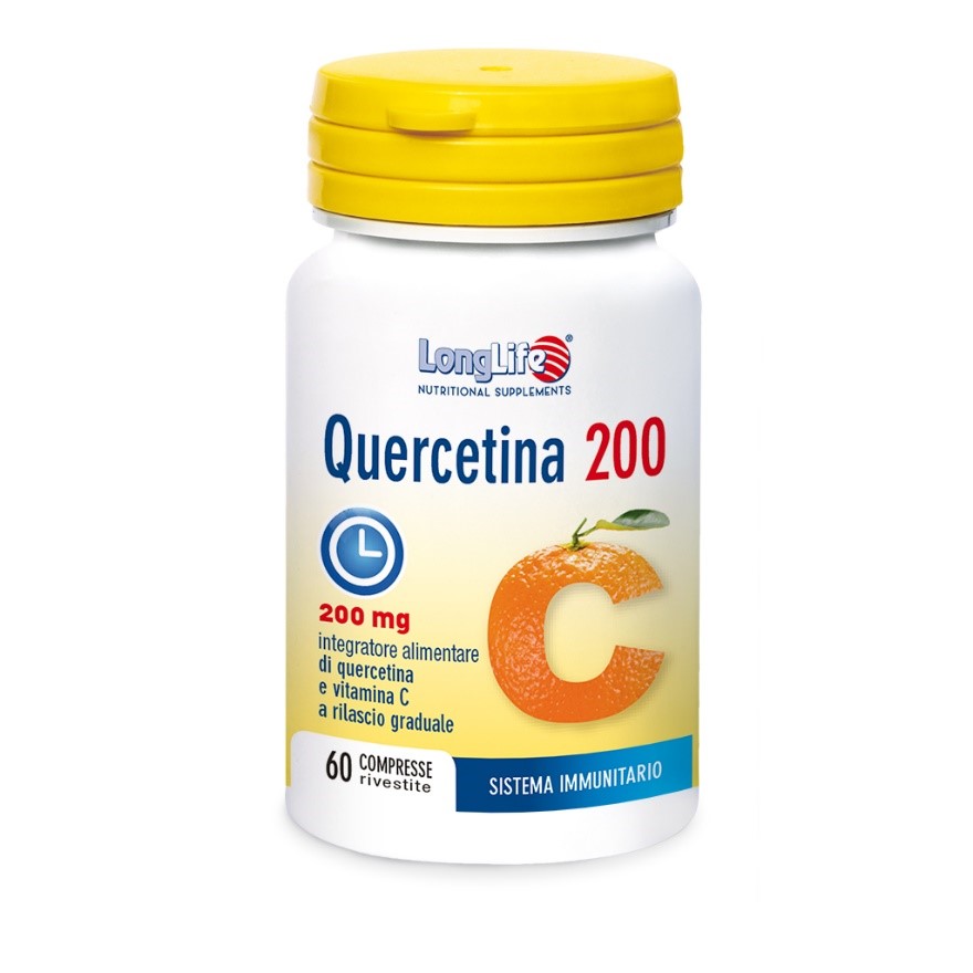 LONGLIFE QUERCETINA 200 60 COMPRESSE RIVESTITE - farmaster.it