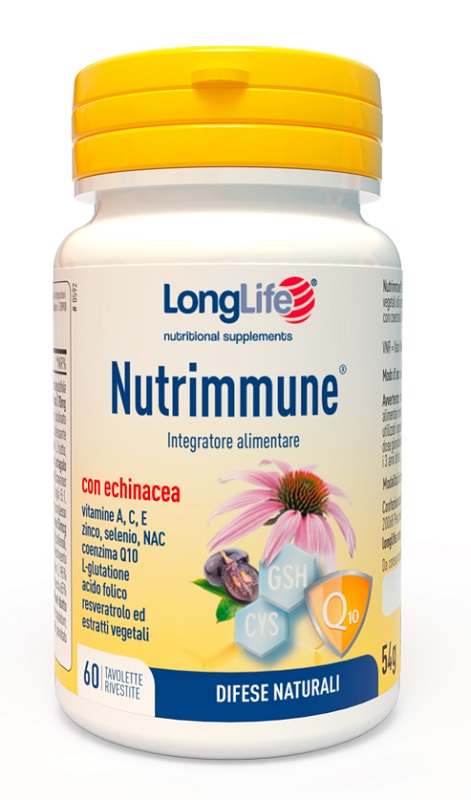 LONGLIFE NUTRIMMUNE 60 TAVOLETTE RIVESTITE - farmaster.it