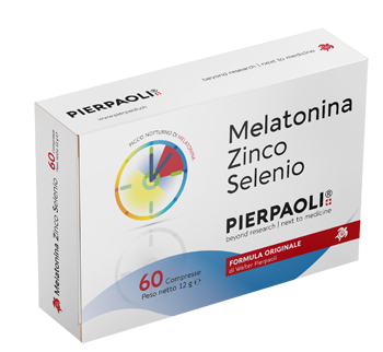MELATONINA ZINCO SELENIO PIERPAOLI 60 COMPRESSE - farmaster.it