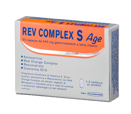 REV COMPLEX S AGE 20 CAPSULE - farmaster.it