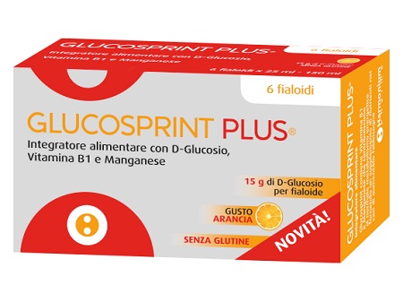 GLUCOSPRINT PLUS ARANCIA 6 FIALOIDI DA 25 ML - farmaster.it