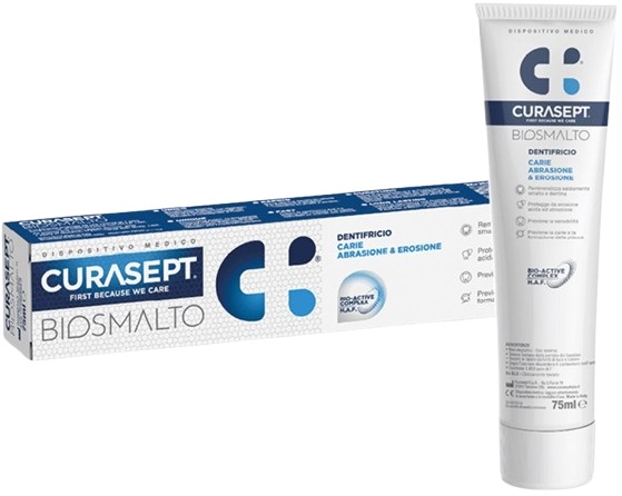 CURASEPT BIOSMALTO CARIE DENTIFRICIO 75 ML - farmaster.it