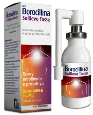 NEOBOROCILLINA SOLLIEVO TOSSE SPRAY 20 ML - farmaster.it