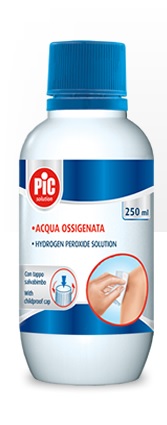 PIC SOLUTION ACQUA OSSIGENATA 10 VOLUMI PEROSSIDO DI IDROGENO 3% 250 ML - farmaster.it