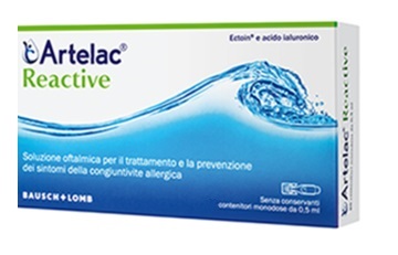 ARTELAC REACTIVE SOLUZIONE OFTALMICA MONODOSE 10 UNITA' DA 0,5 ML - farmaster.it