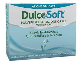 DULCOSOFT POLVERE PER SOLUZIONE ORALE 20 BUSTINE - farmaster.it