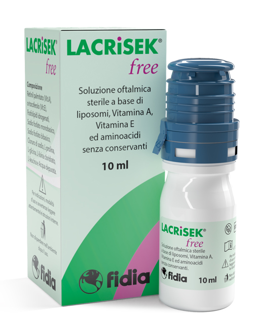 LACRISEK FREE SOLUZIONE OFTALMICA SENZA CONSERVANTI 10 ML - farmaster.it