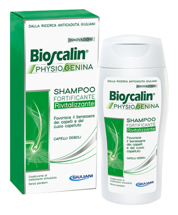 BIOSCALIN PHYSIOGENINA SHAMPOO FORTIFICANTE RIVITALIZZANTE 200 ML - farmaster.it