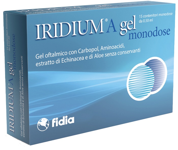 IRIDIUM A GEL OFTALMICO MONODOSE 15 CONTENITORI DA 0,50 ML - farmaster.it
