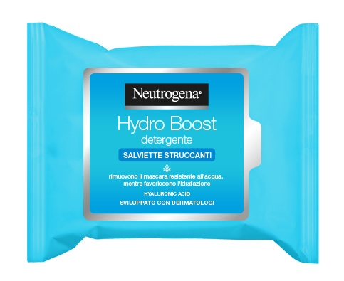 NEUTROGENA HYDRO BOOST SALVIETTE STRUCCANTI 25 PEZZI - farmaster.it