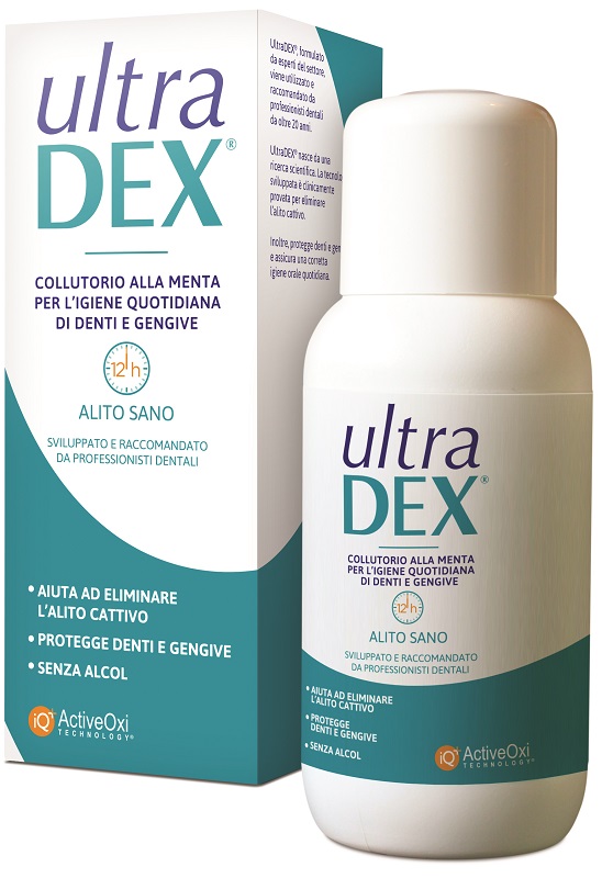 ULTRADEX COLLUTORIO ALITO SANO 250 ML SENZA ALCOOL - farmaster.it