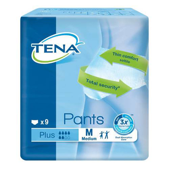 PANNOLONE PULL-UP TENA PANTS PLUS TAGLIA MEDIUM 9 PEZZI - farmaster.it