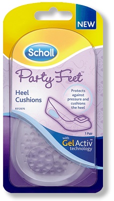 PLANTARE ORTOPEDICO SCHOLL PARTY FEET GEL ACTIVE TALLONE - farmaster.it